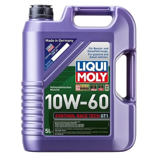 Liqui Moly Synthoil Race Tech GT1 10W-60 5 lt Motor Yağı - 2025