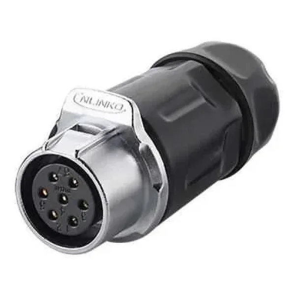 LP-20-J07PP-01-001 7-Pin Su Geçirmez Konnektör - Dişi