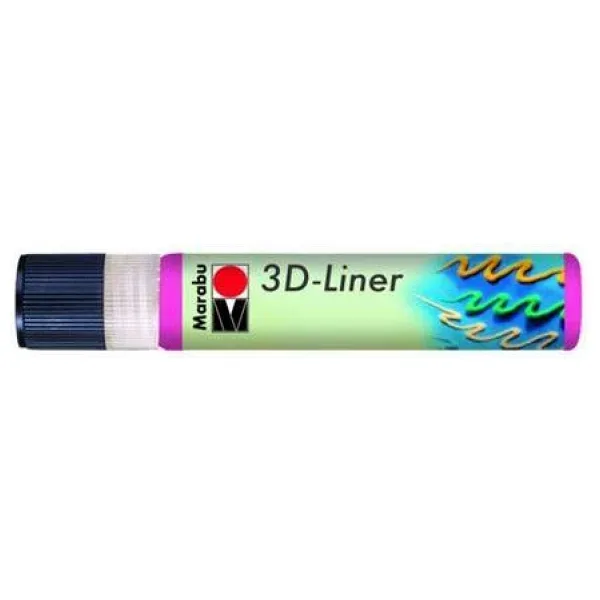 Marabu 3D Liner Boyutlu Boncuk Boyası 25Ml No:691 Pastel Mavi