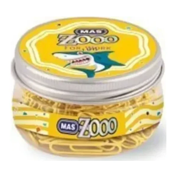 MAS 608 ZOO ATAŞ NO:3 SARI ŞEFFAF YUVARLAK KUTU