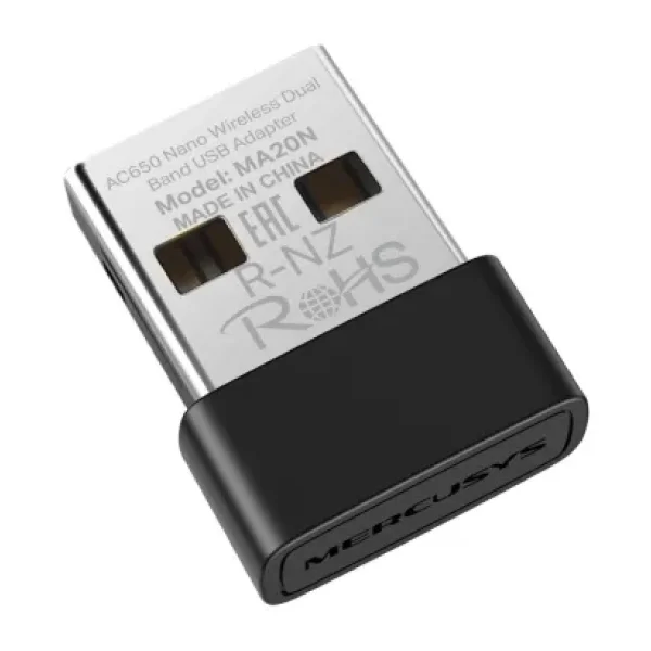 Mercusys MA20N 650 Mbps Kablosuz Ağ Adaptörü