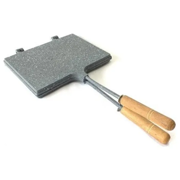Mobilreyon Maxi Iç-Dış Granit Döküm Ocak Üstü Tost Makinesi 20X26 cm