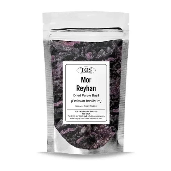 Mor Reyhan 100 gr (1. Kalite) Ocimum basilicum