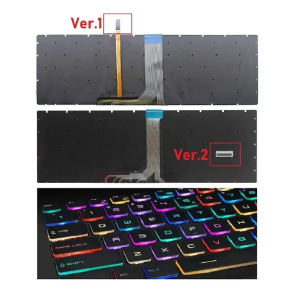 MSI GS63VR Stealth Pro 7RG-051TR Klavye V2 Işıklı (RGB)