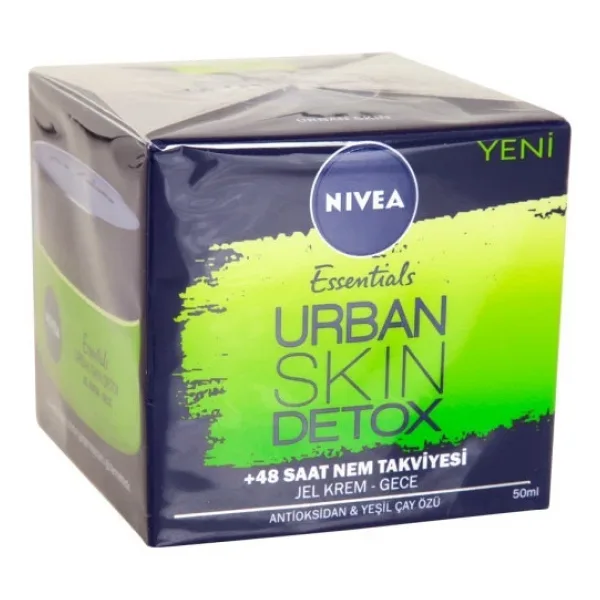 Nivea Essentials Urban Skin Detox Gece Kremi 50 ml