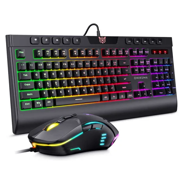 Onikuma G21 RGB Kablolu Oyuncu Klavye Mouse Seti
