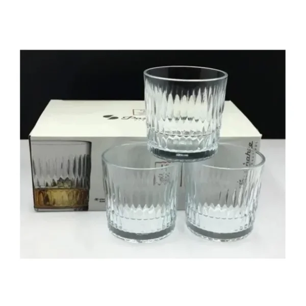 Paşabahçe Rain 520254 300 cc 3'lü Viski Bardağı