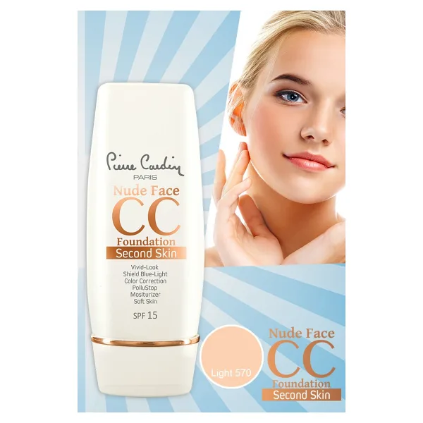 Pierre Cardin Nude Face CC Krem Spf 15 Medium Deep