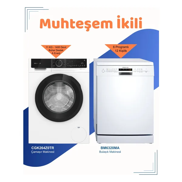 Profilo 2'Li Avantajlı Set ( Bm6320ma - Cgk264z0tr)