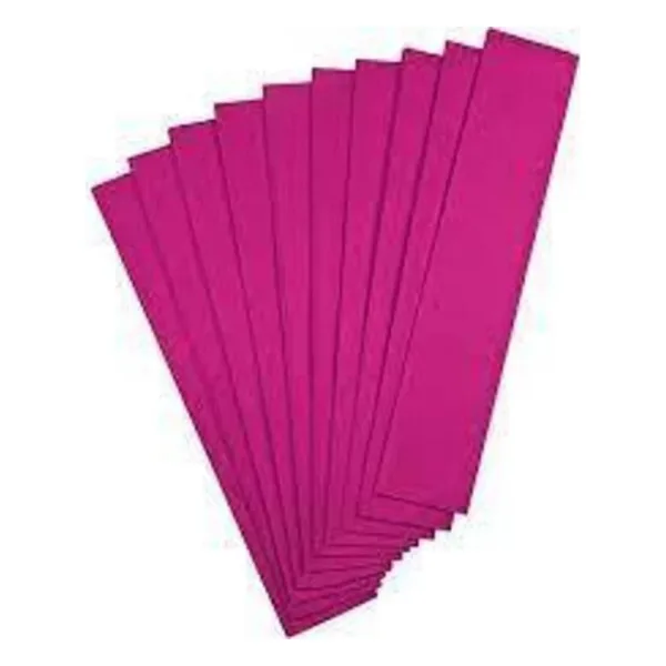Puti Krapon Kağıdı 50 x 200 Cm Fuşya (10 Lu Paket)