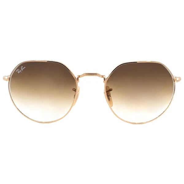 Ray-Ban Jack 3565 001/51 Gold-Brown Güneş Gözlüğü