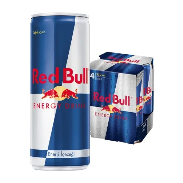 Red Bull Enerji İçeceği 250 ml 4'lü