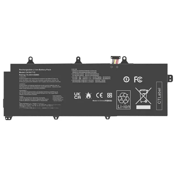 RETRO Asus ROG GX501G, GX501V, C41N1712 Notebook Bataryası