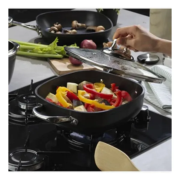 Schafer Gastronomie Master 26 cm Basık Granit Tencere