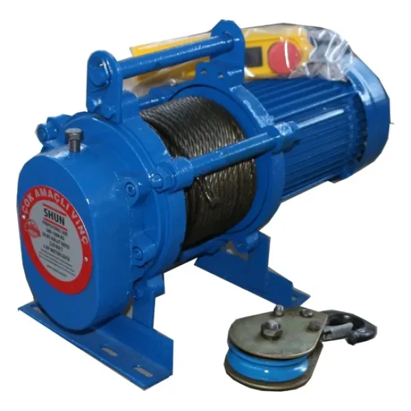 Shun Endüstriyel Vinç 500/1000 Kg 30 Metre 220 V