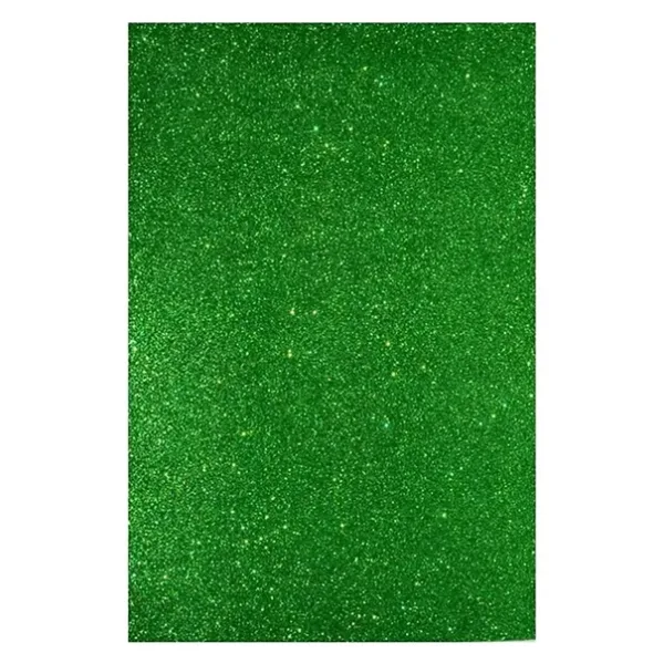 Simli Fon Kartonu 50X70 Yeşil Rulo Şeklinde
