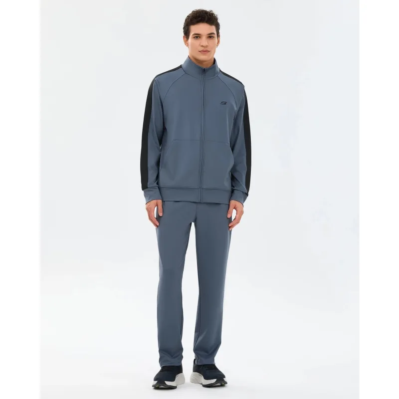 Skechers M Performance Track Suit S241211-3998 Erkek Gri Eşofman Takımı