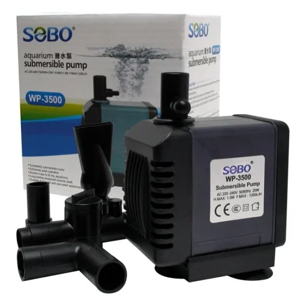 Sobo WP-3500 25 W 1200 lt/saat Akvaryum Sump Motoru