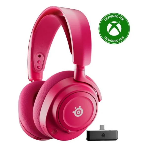 SteelSeries Arctis Nova 7X Gen 2 Kırmızı Kablolu/Kablosuz Kulak Üstü Oyuncu Kulaklığı