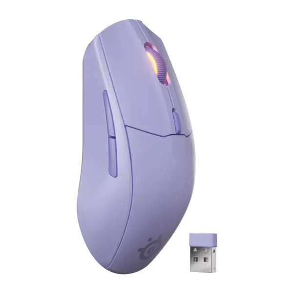 SteelSeries Rival 3 Gen 2 Lila RGB Optik Kablosuz Oyuncu Mouse