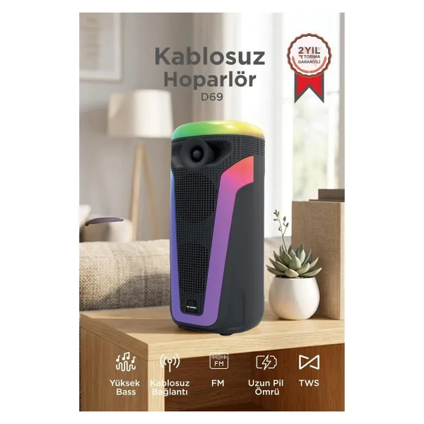 Torima D69 Bluetooth Hoparlör