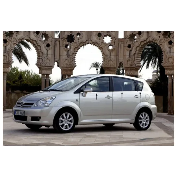 Toyota Verso Krom Cam Çıtası Tk 2004-2009 6Prç Paslanmaz Çelik