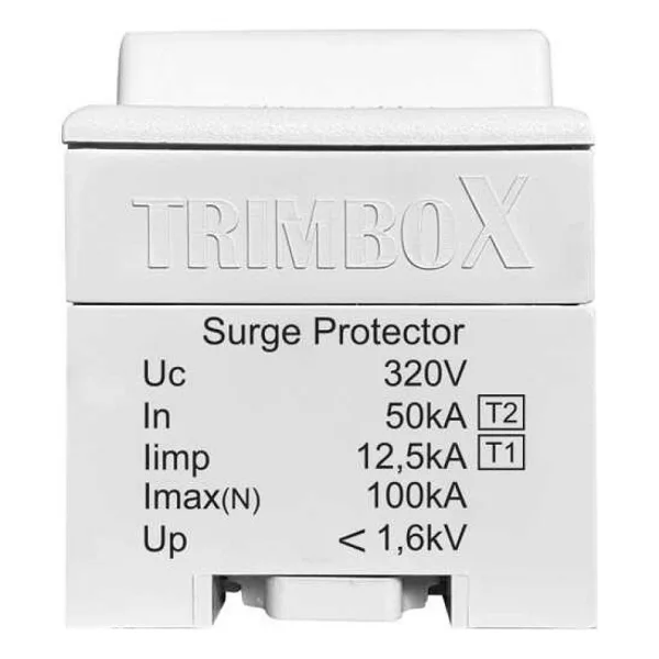 TRİMBOX YM3T1T2 B C Sınıfı 4 Kutuplu Parafudr (50kA)