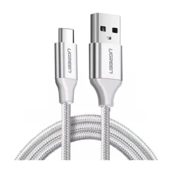 Ugreen 60131 1 M USB To Type-C Hızlı Şarj Kablosu