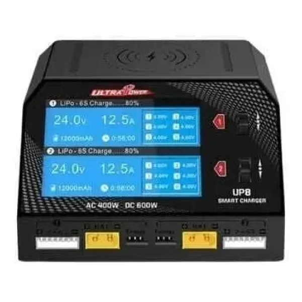 UP8 2 Kanal 2X300W 2x16A 1-6S LiPo LiHv Pil Şarj Cihazı