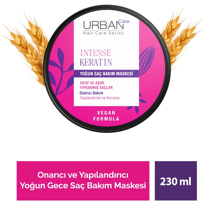 Urban Care Intense Keratin Yoğun Saç Bakım Maskesi 230 ml