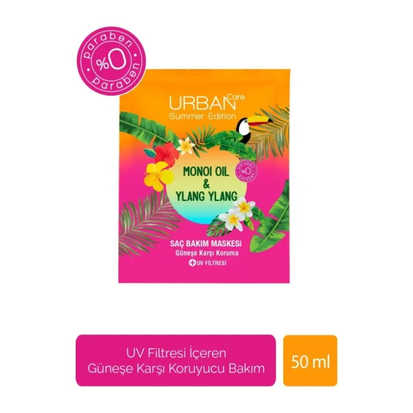 Urban Care Monoi Oil & Ylang Ylang Duş Öncesi Saç Bakım Maskesi 50 ml
