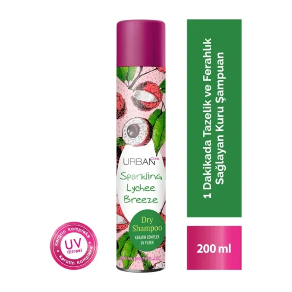 Urban Care Sparkling Lychee Breeze 200 ml Kuru Şampuan