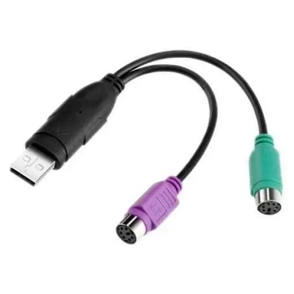 USB - PS/2 Dönüştürücü Adaptör Kablosu