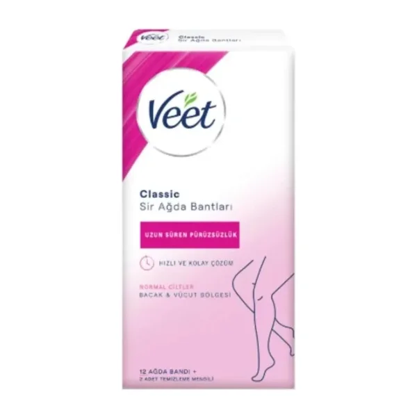 Veet Classic 12'li Sir Ağda Bandı