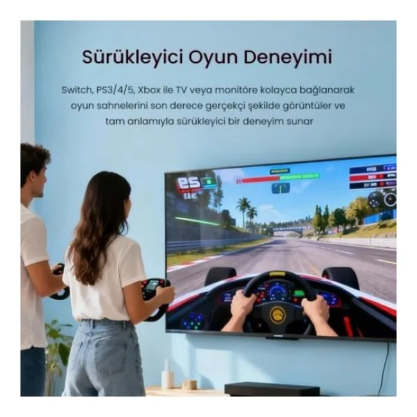 VegGieg V-D201 1 m DVI to HDMI Dönüştürücü
