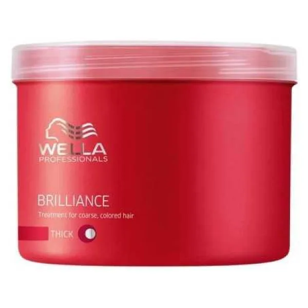 Wella Brilliance Kalin Telli Boyali Saçlar İçin Maske 500ml