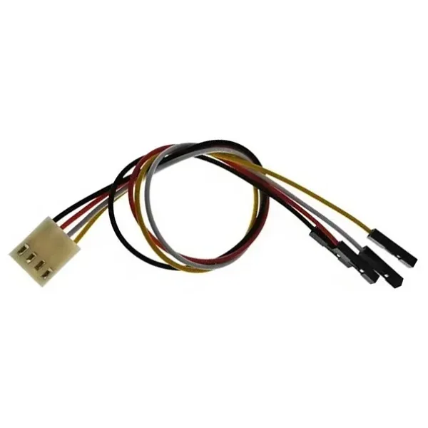 4-Pin KF2510 Dişi - 2.54mm Dişi Dupont Dönüştürücü Kablo - 20cm