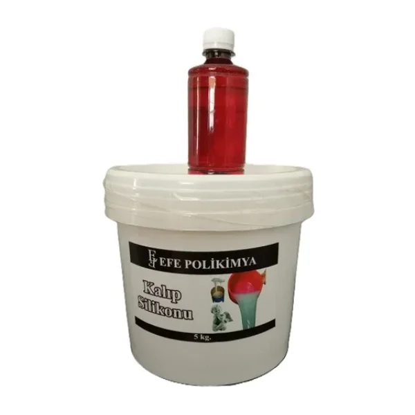 5 kg Beyaz Rtv-2 Kalıp Silikonu 15 Shore