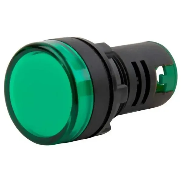 AD16-22DS 24V AC/DC Sinyal Lambası - Yeşil