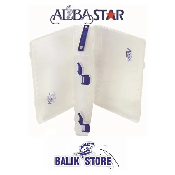Albastar Çift Taraflı 17Cm Rapala Kutusu