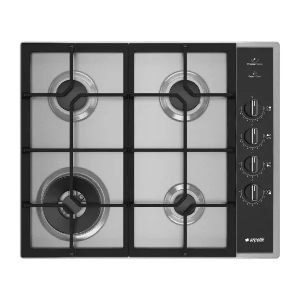Arçelik OMD D 611 DWI Wok Gözlü Inox Ankastre Ocak