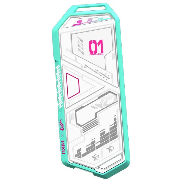 Asus ROG Strix Arion Hatsune Miku Edition Type-C M.2 SSD Harddisk Kutusu