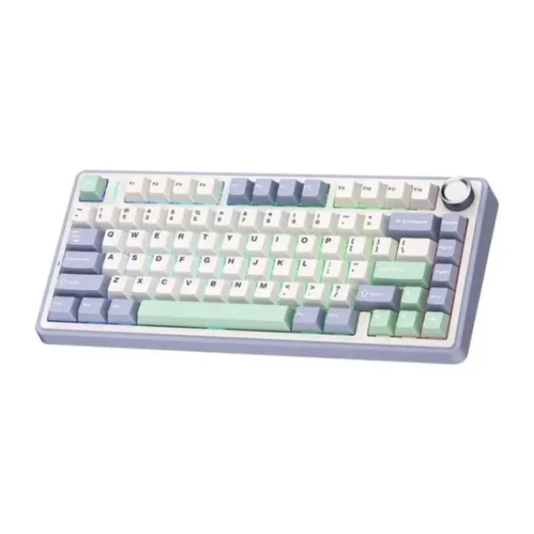 Aula F75 Bej RGB %75 TKL Gray Switch Kablolu/Kablosuz Mekanik Oyuncu Klavyesi