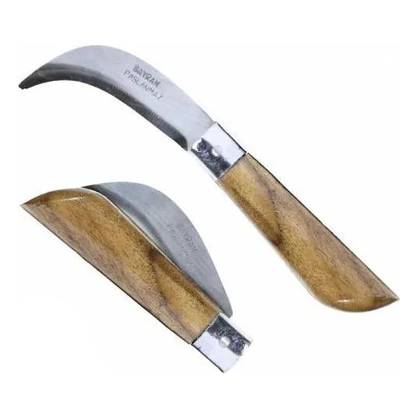 Bayram Aşı Bıçağı Bağ Bıçağı Paslanmaz Ceviz Aşı Çakısı 22Cm No:3