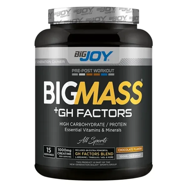BigJoy BigMass GH Factors Karbonhidrat Tozu 1500 gr