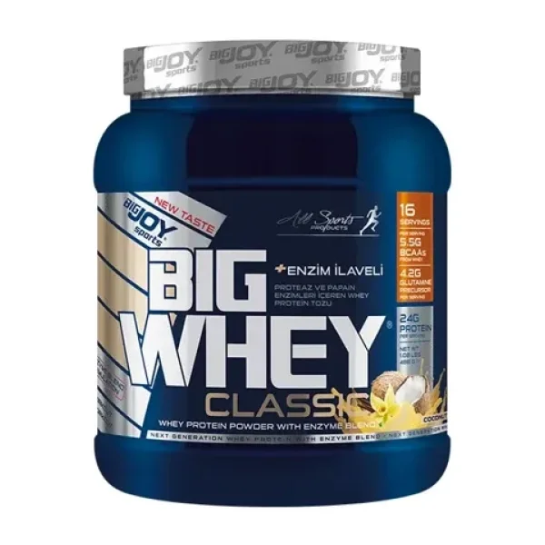 BigJoy Bigwhey Classic 488 gr Hindistan Cevizi-Vanilya Aromalı Whey Protein Tozu