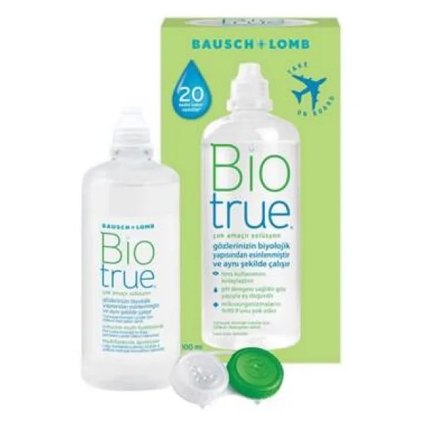 Biotrue Çok Amaçlı 100 ml Lens Solüsyonu