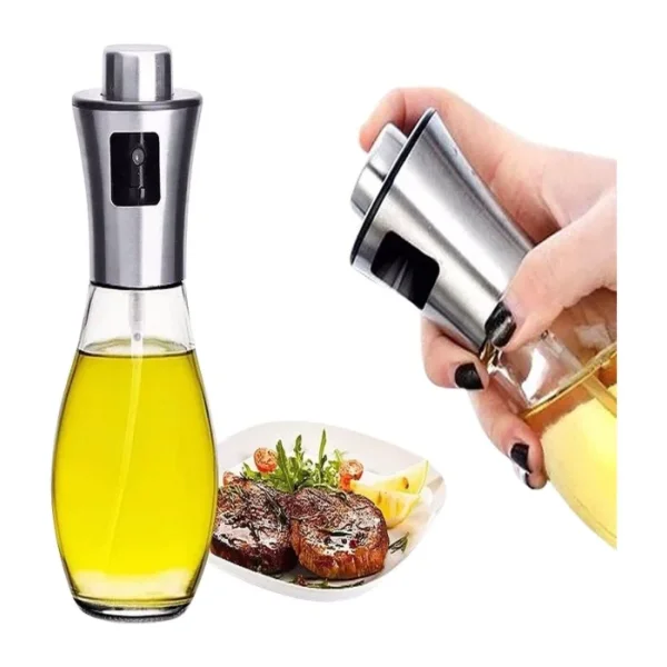 Buffer Buffer Çok Amaçlı Spreyli Sızdırmaz Cam Şişe Yağdanlık Limon Sirke Sos Püskürtücü Dağıtıcı Sprey - Şeffaf - 750 ml