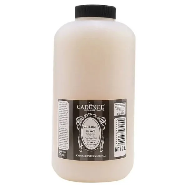 Cadence Ultimate Glaze Su Bazlı Sır Vernik YARI MAT 2 Litre