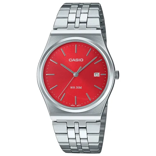 Casio Standart Mtp-B145d-4a2vdf Kırmızı Erkek Kol Saati